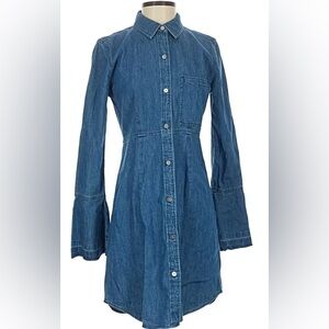 7 For All Mankind Denim Shirt Dress